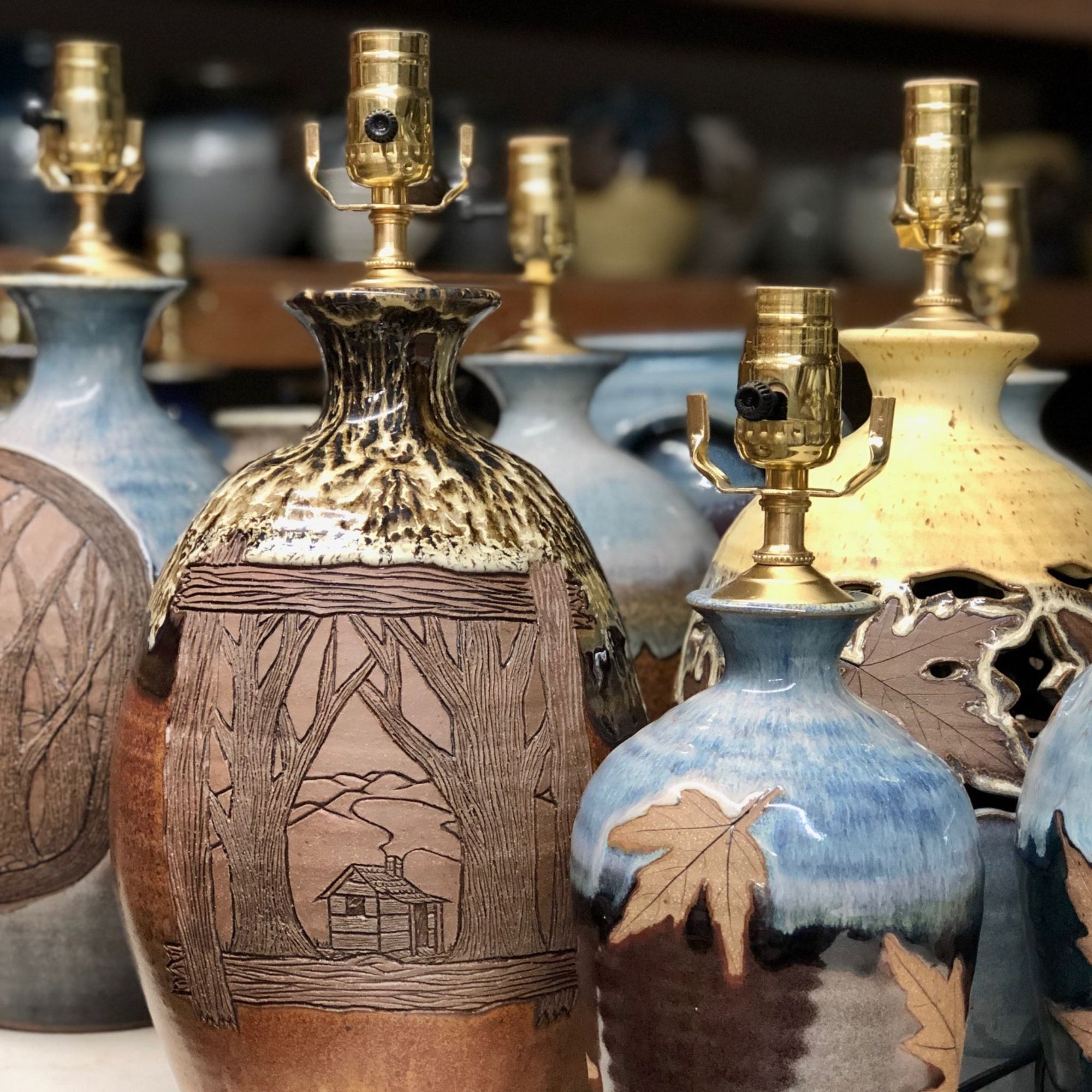 Lamps - Alewine Pottery