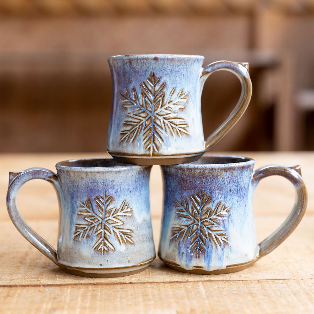 Snowflake Mugs