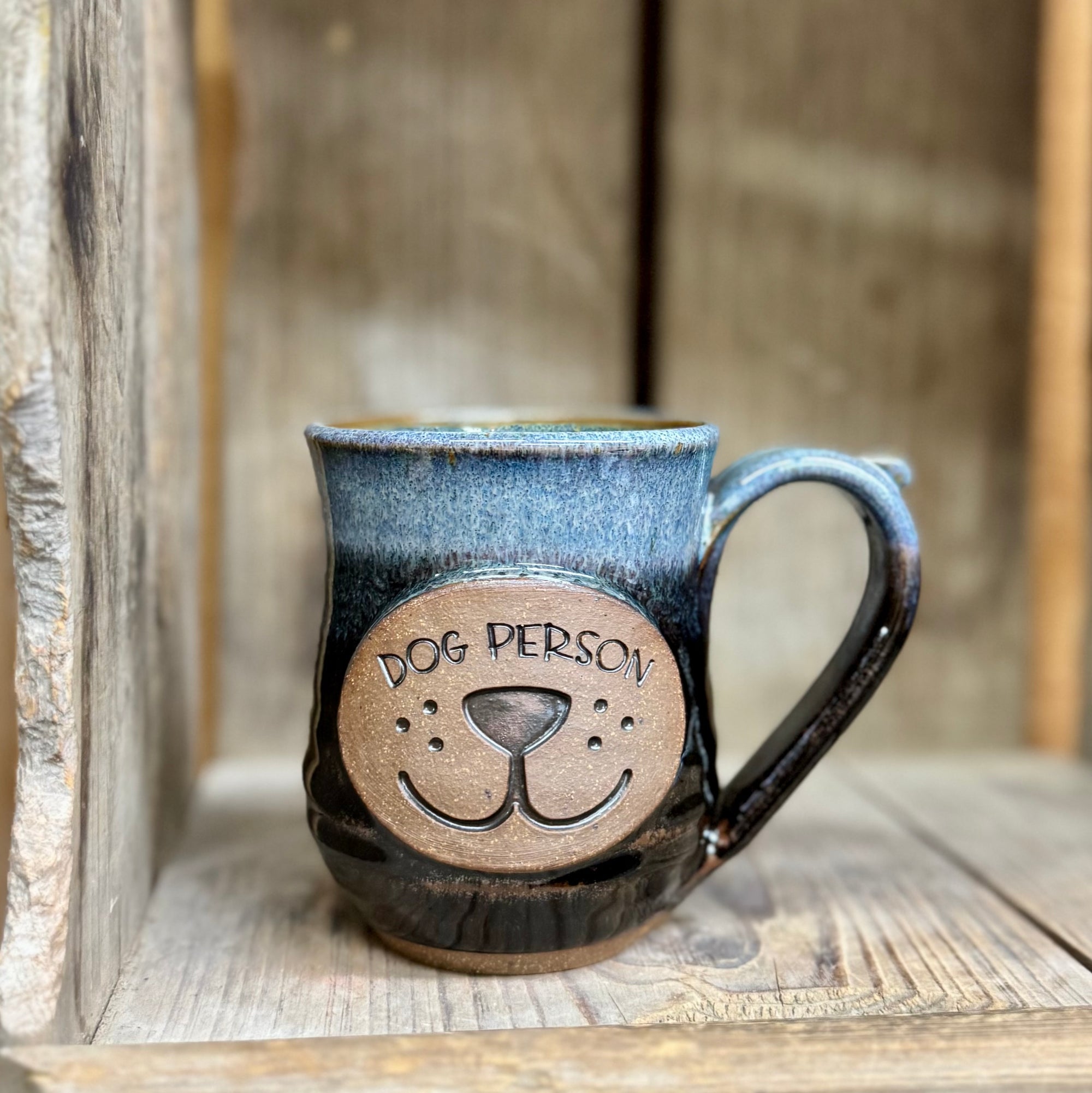 Dog Person Mug {Denim}