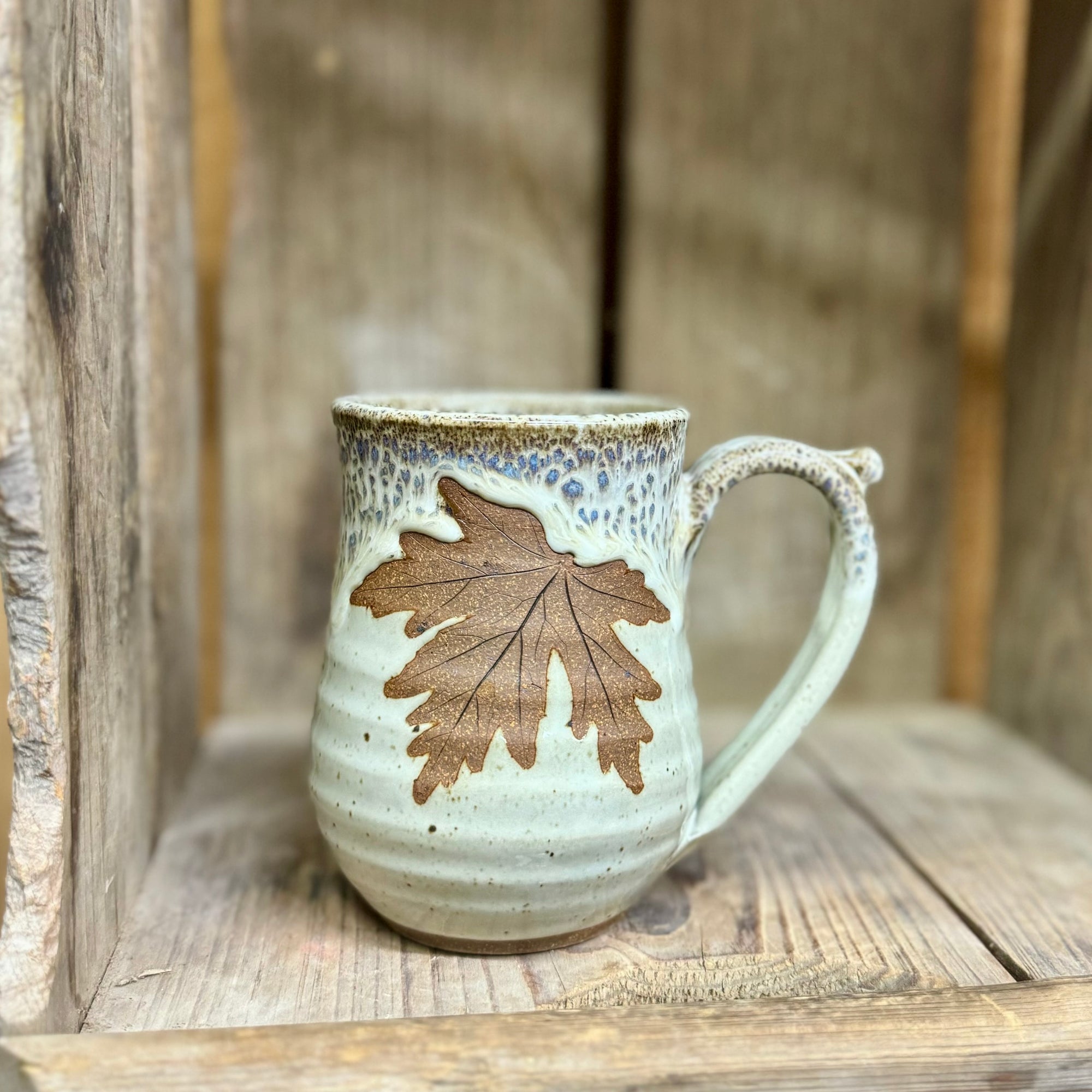 Leaf Mug {Vanilla Bean}