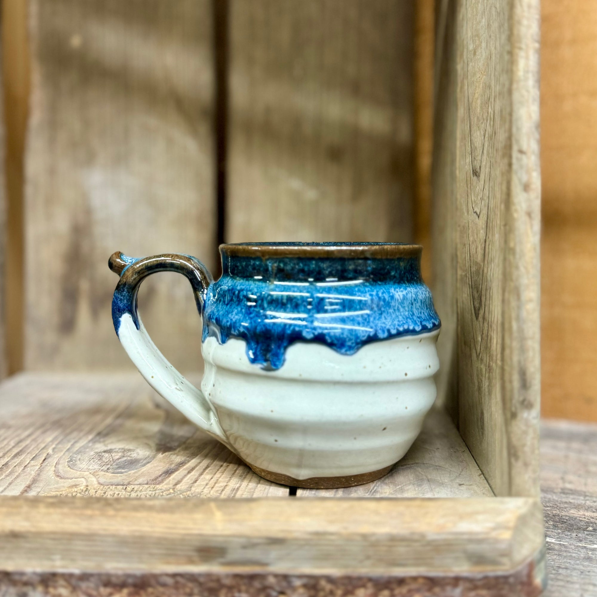 Barrel Mug {Blue Jay}