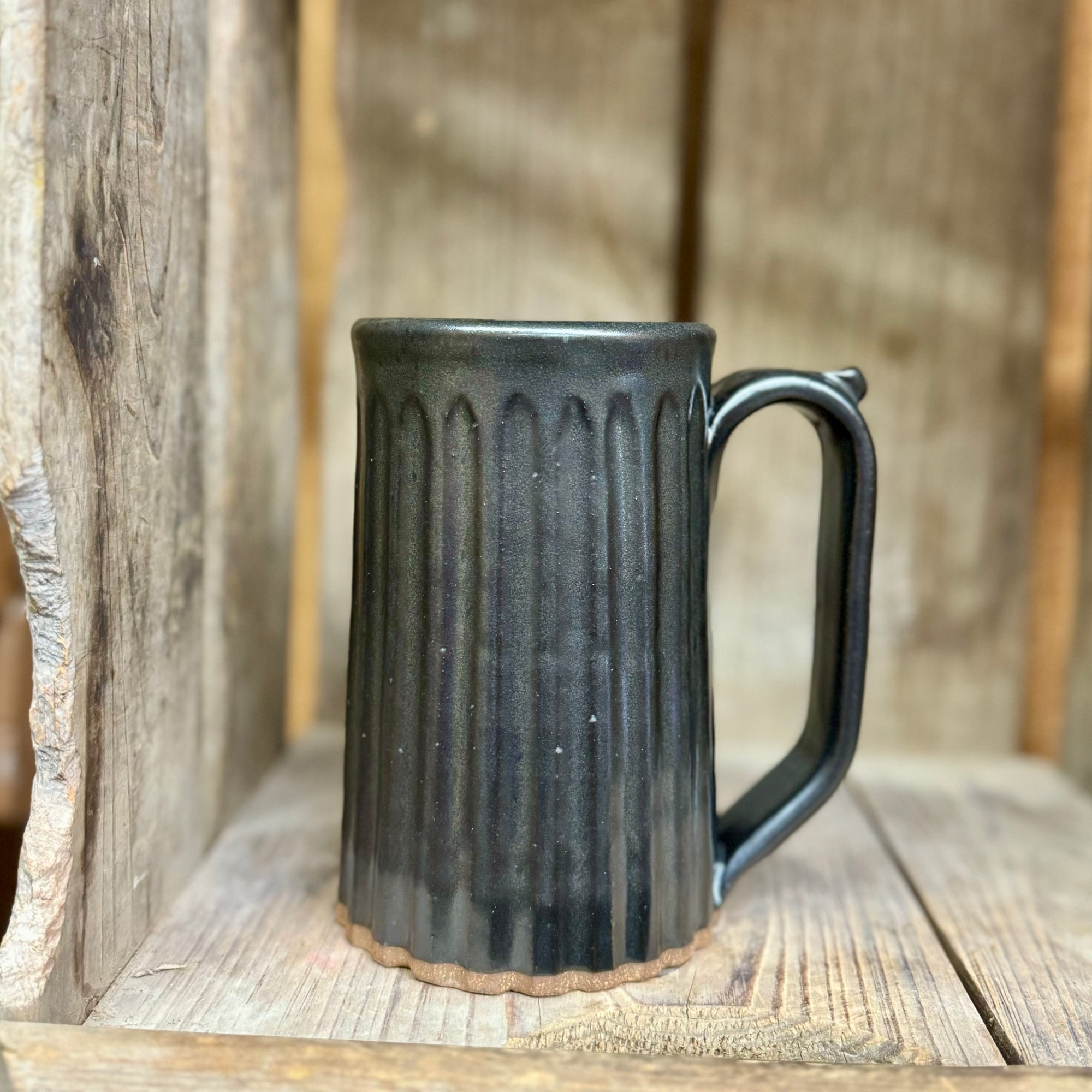 Appalachian Collection Stein {Black Bear Lined}