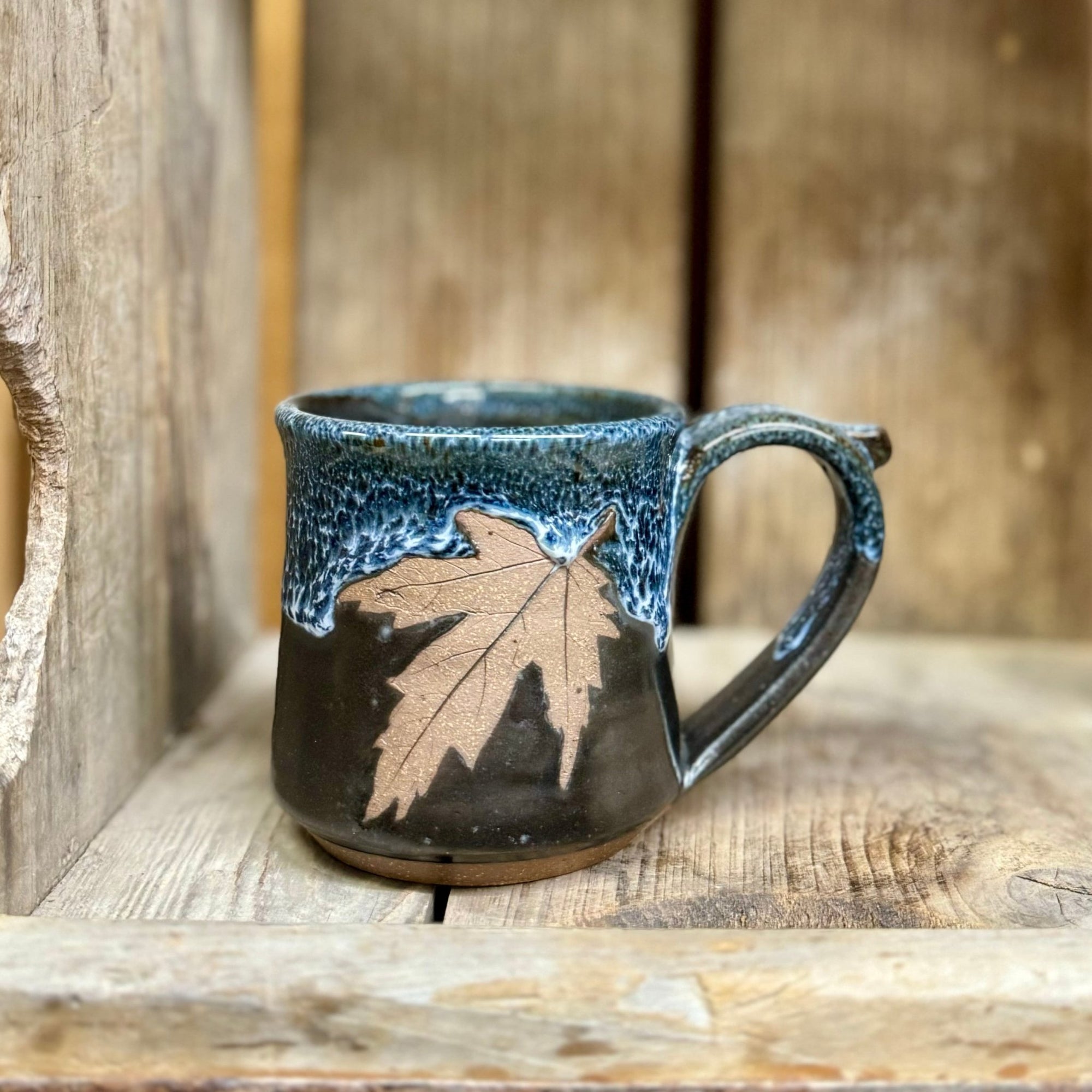 Brandon Leaf Mug {Galaxy}