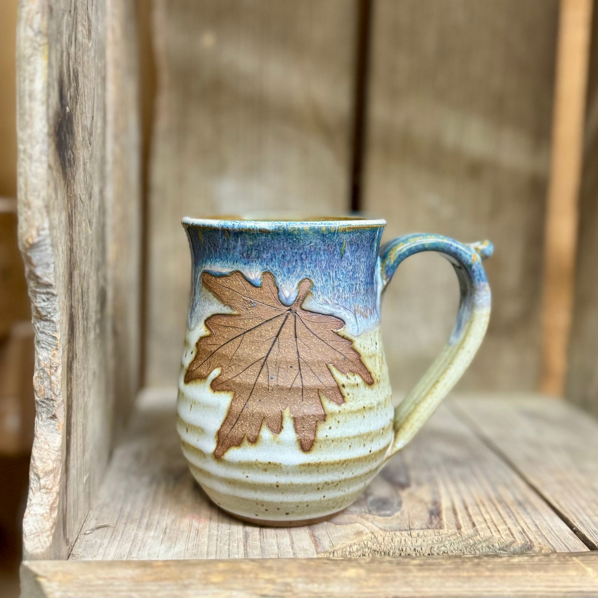 Leaf Mug {Beach}