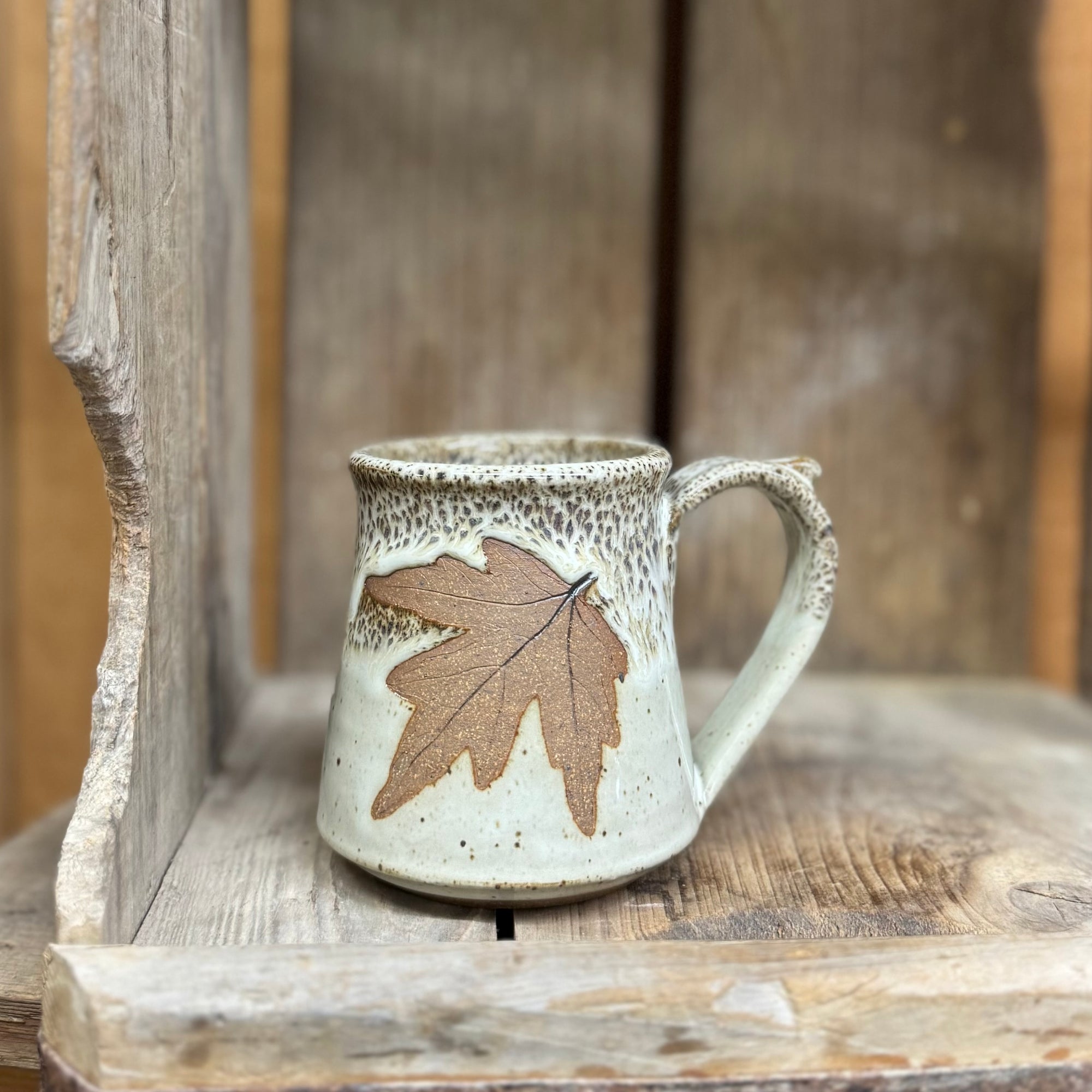 Leaf Mug {Vanilla Bean}