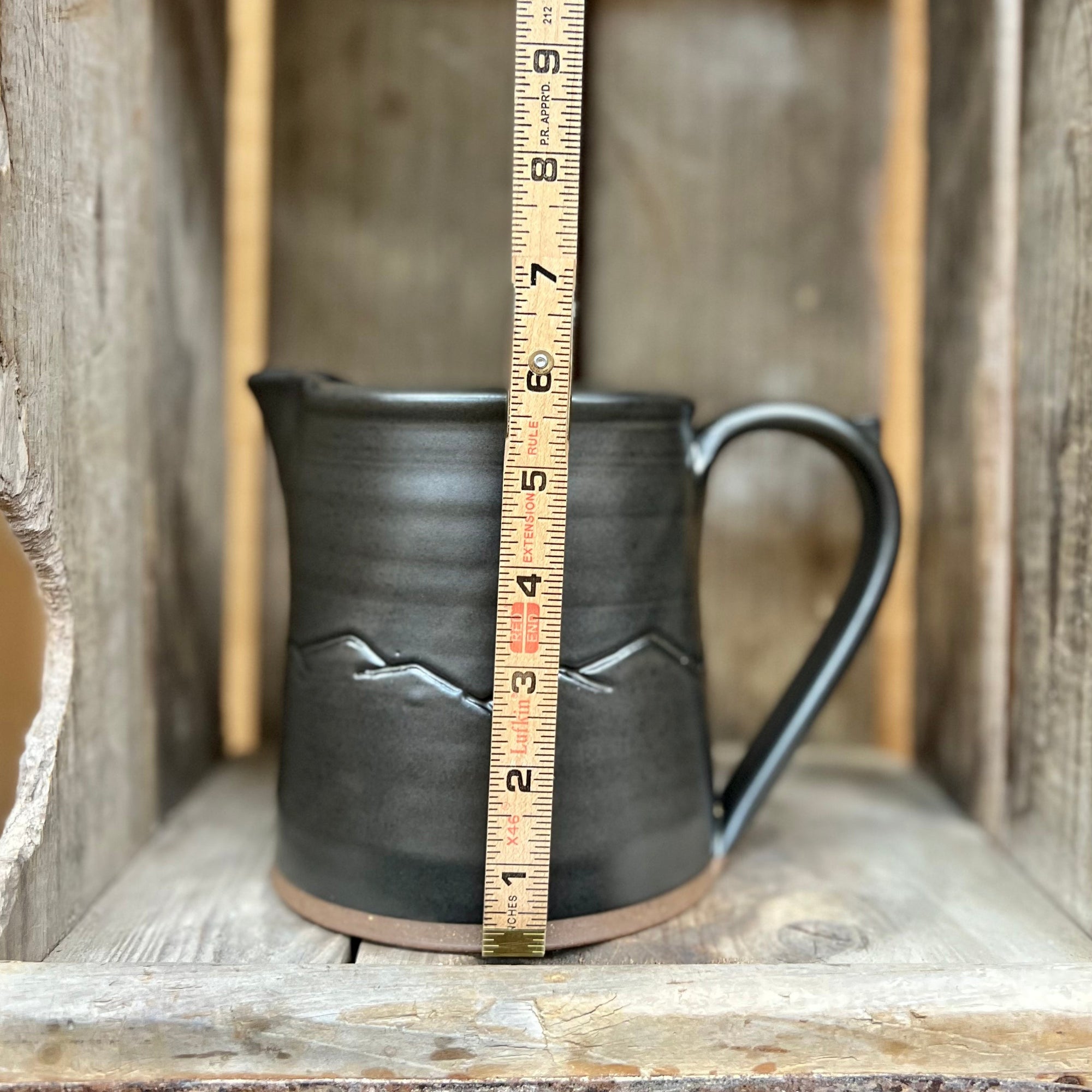 Appalachian Collection Pitcher {Black Bear Mountain Range}