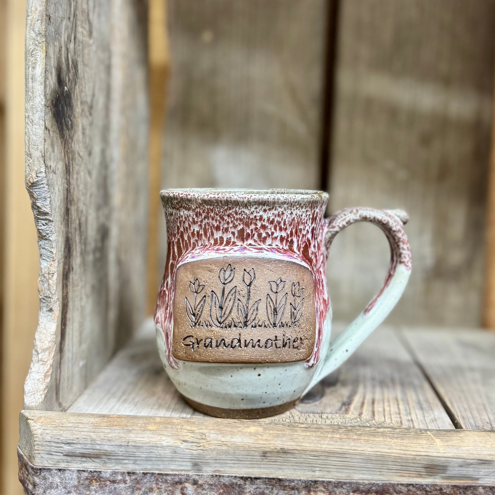 Grandmother Mug {White Chocolate Raspberry}