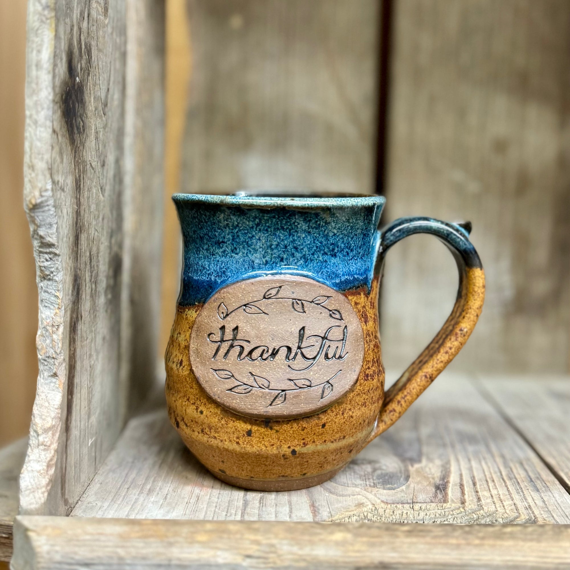 Thankful Mug {Electric Storm}