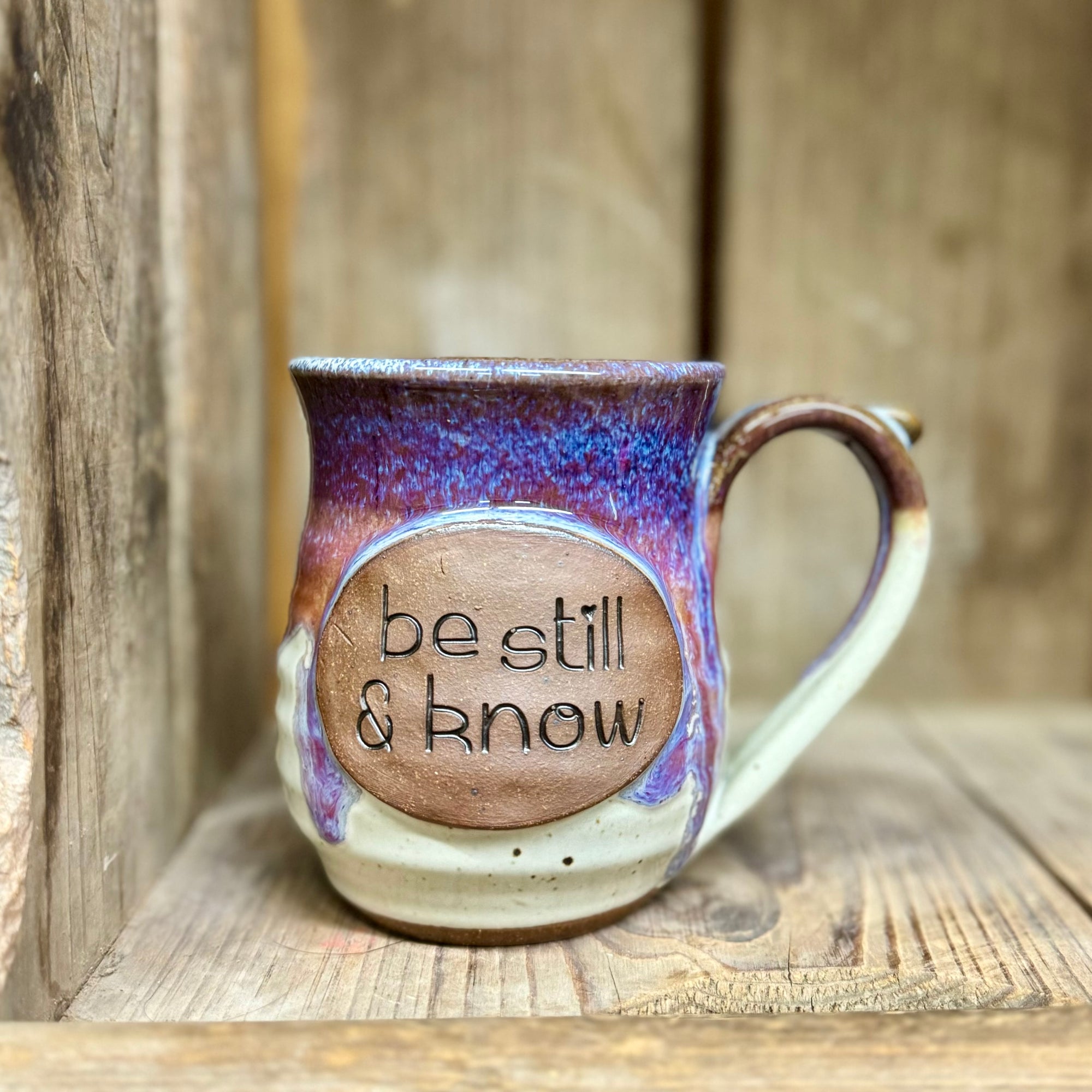 Be Still and Know Mug {Taffy}