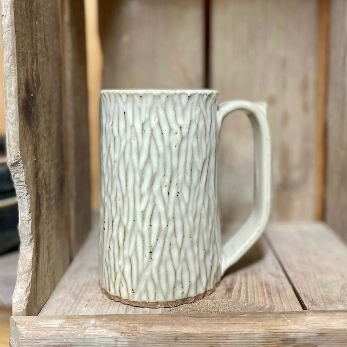 Appalachian Collection Stein {White Bark}