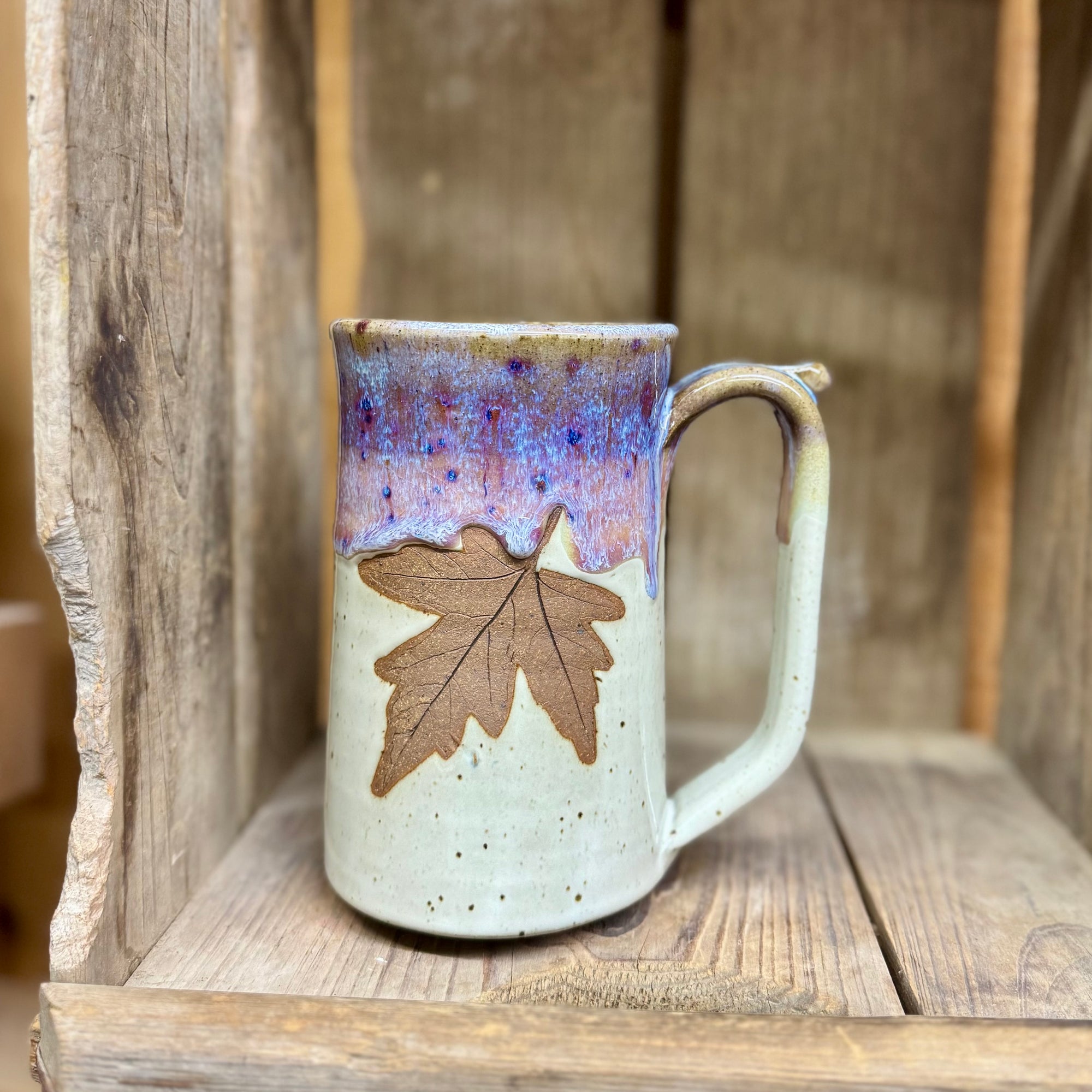 Leaf Stein {Taffy}