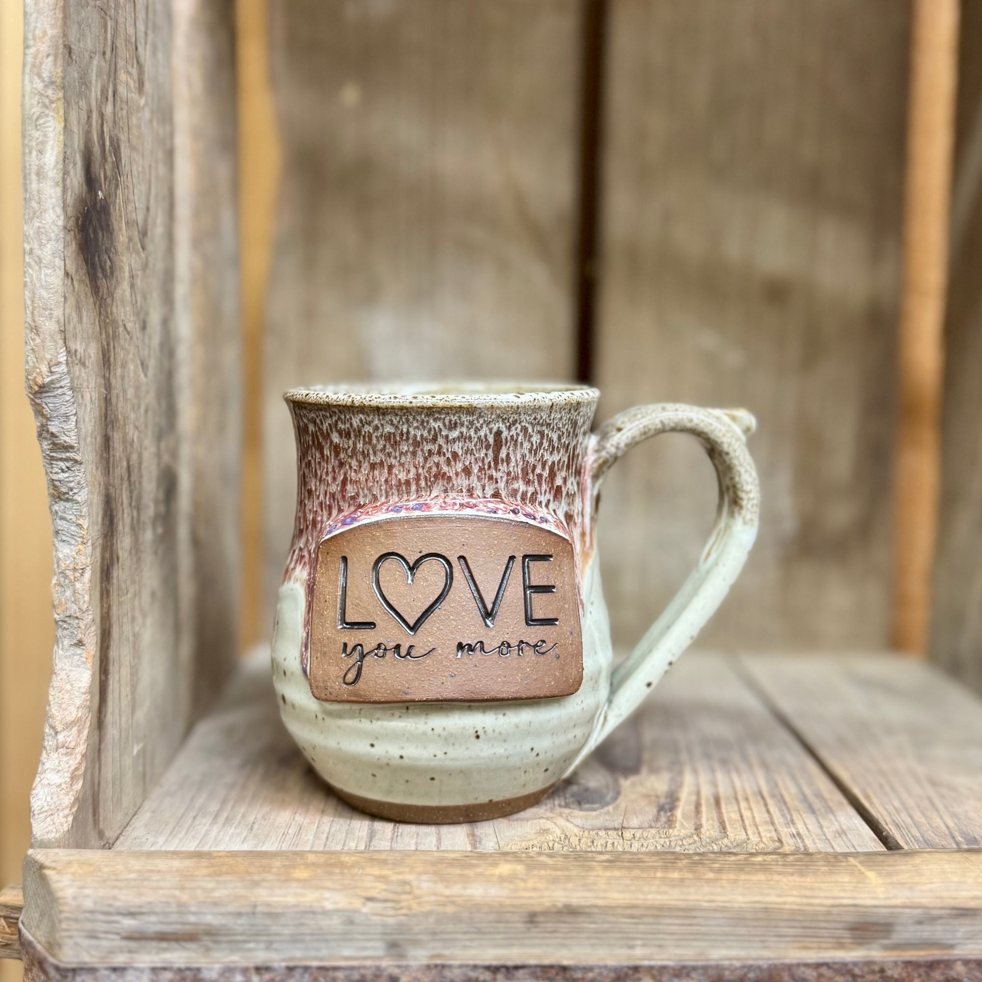 Love You More Mug {White Chocolate Raspberry}