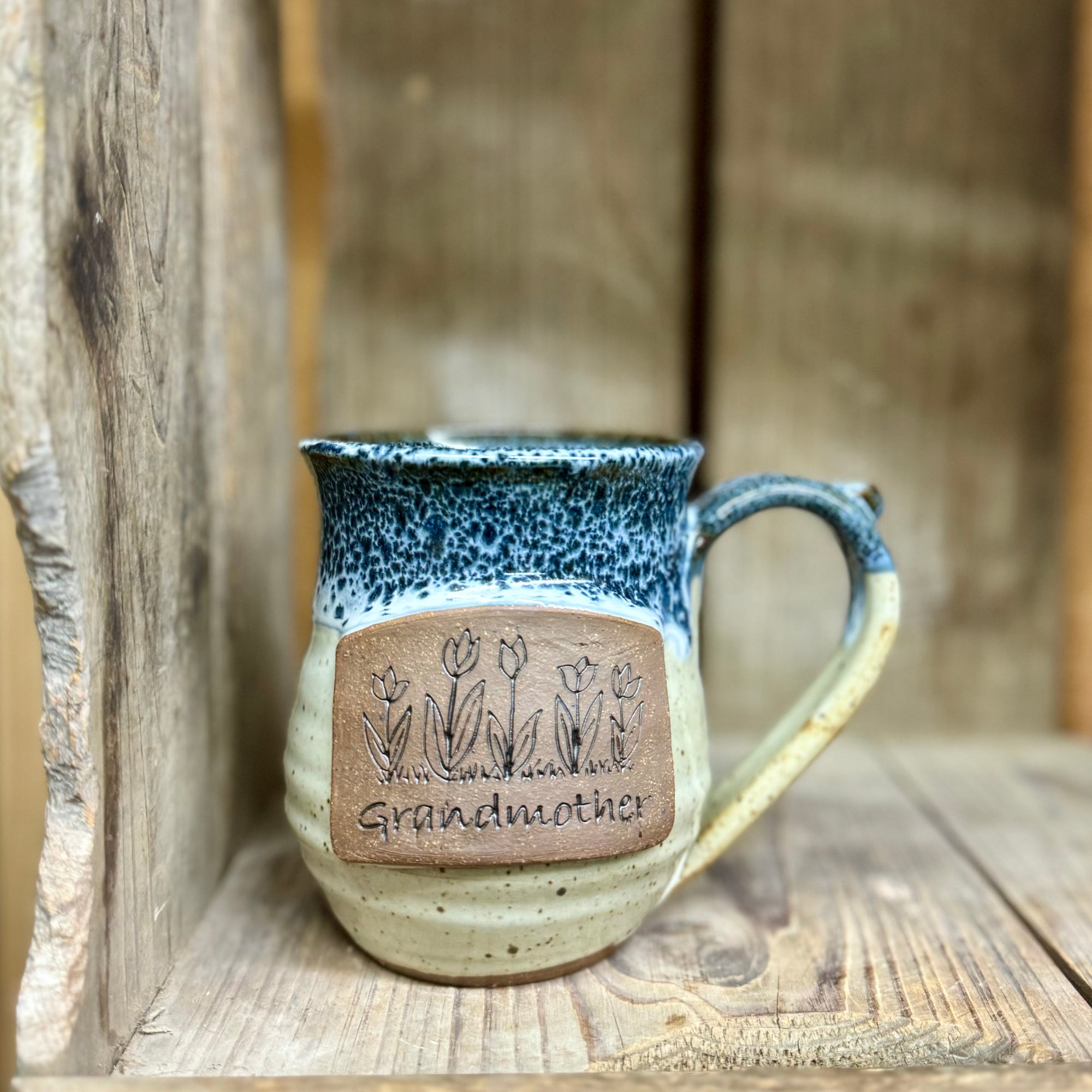 Grandmother Mug {Blueberry}