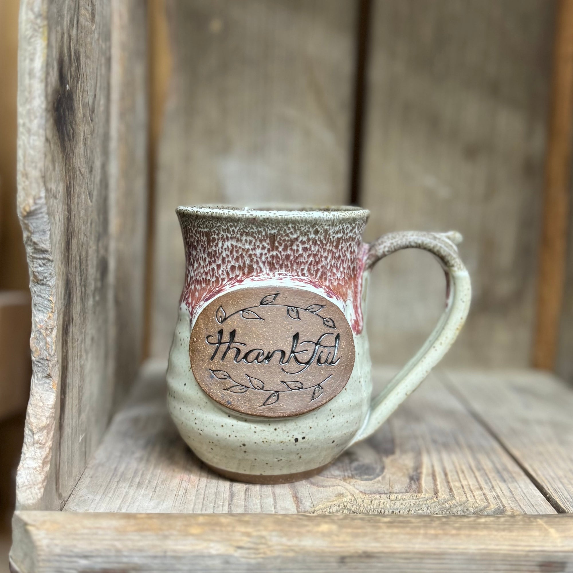 Thankful Mug {White Chocolate Raspberry}