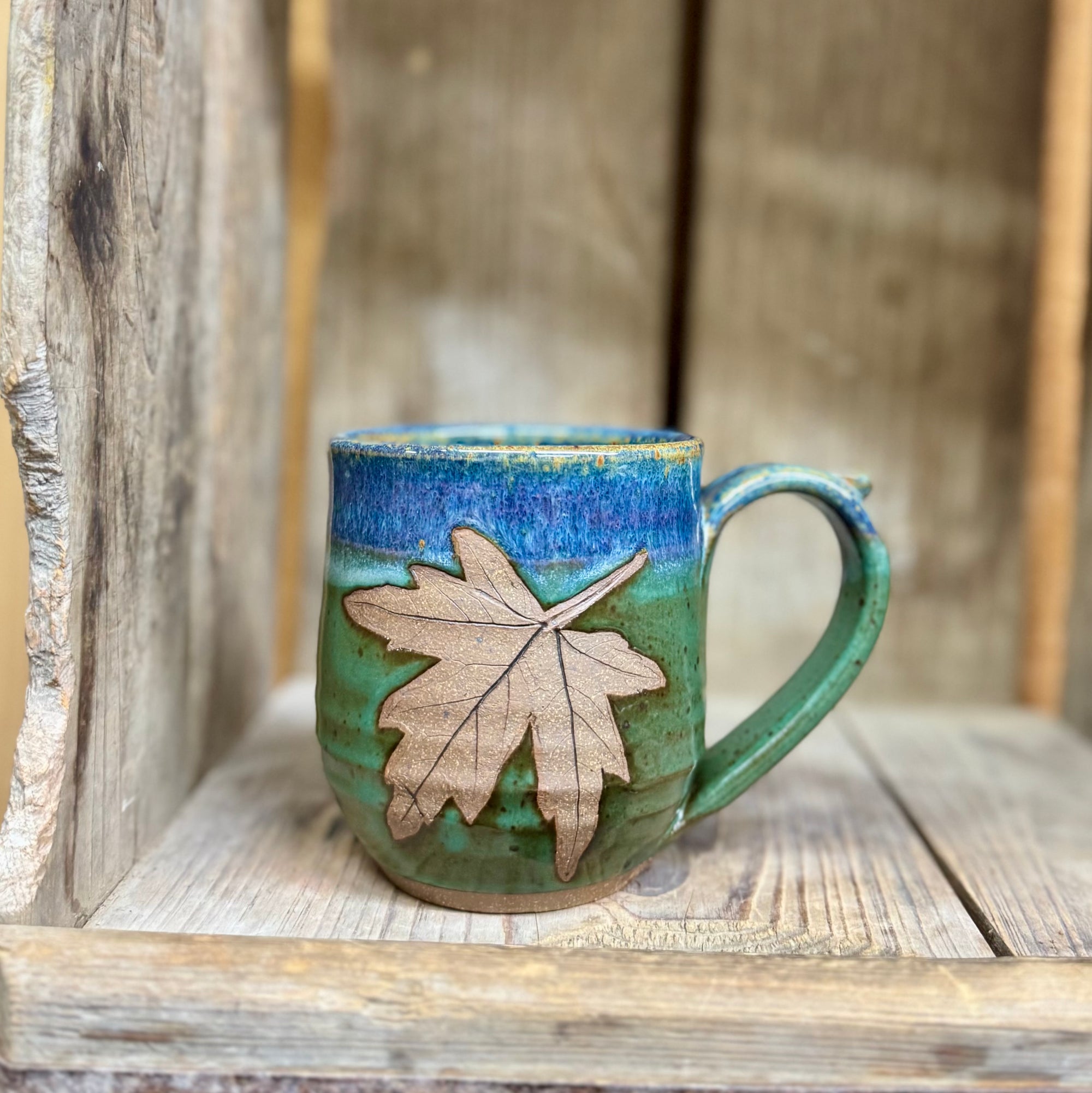 Leaf Mug {Field of Dreams}