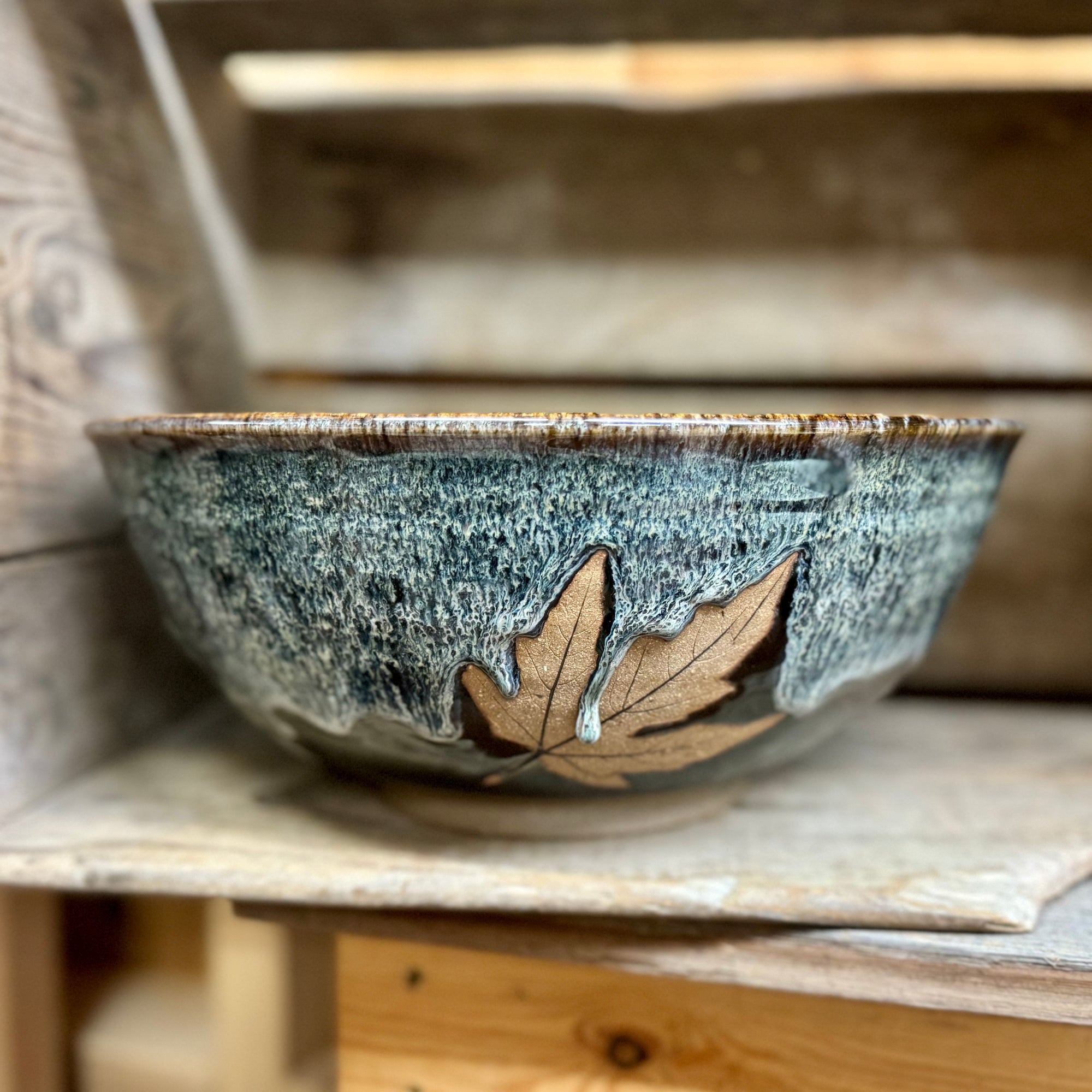 Robert Signature Leaf Bowl {Twilight}