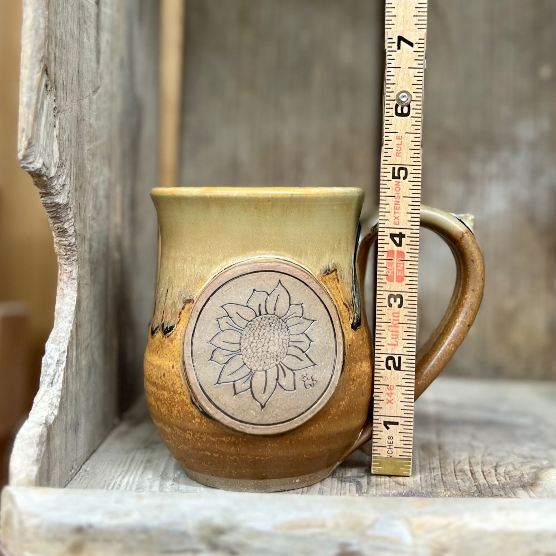 GK Sunflower Mug {Pumpkin}