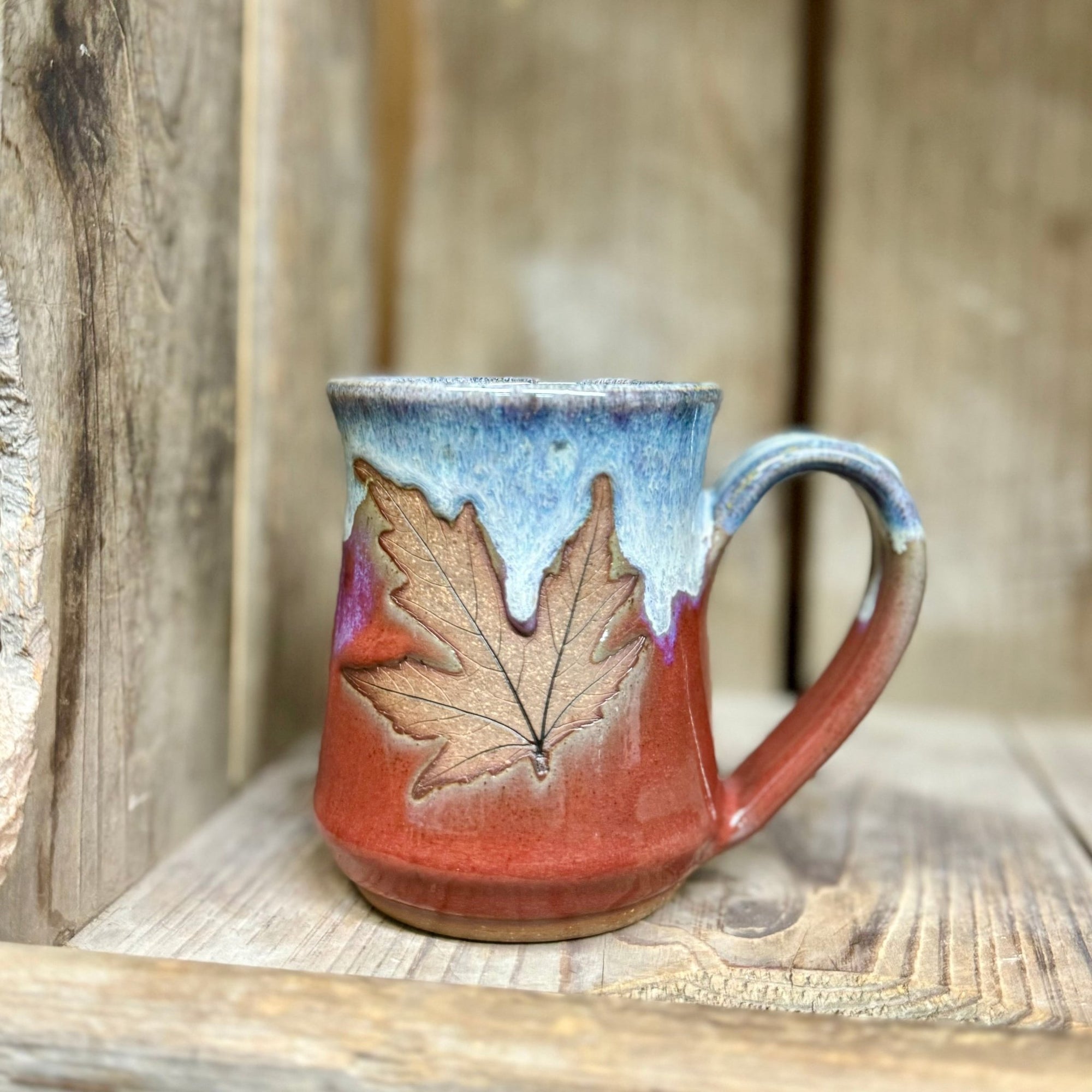 Mini Leaf Mug {Mountain}