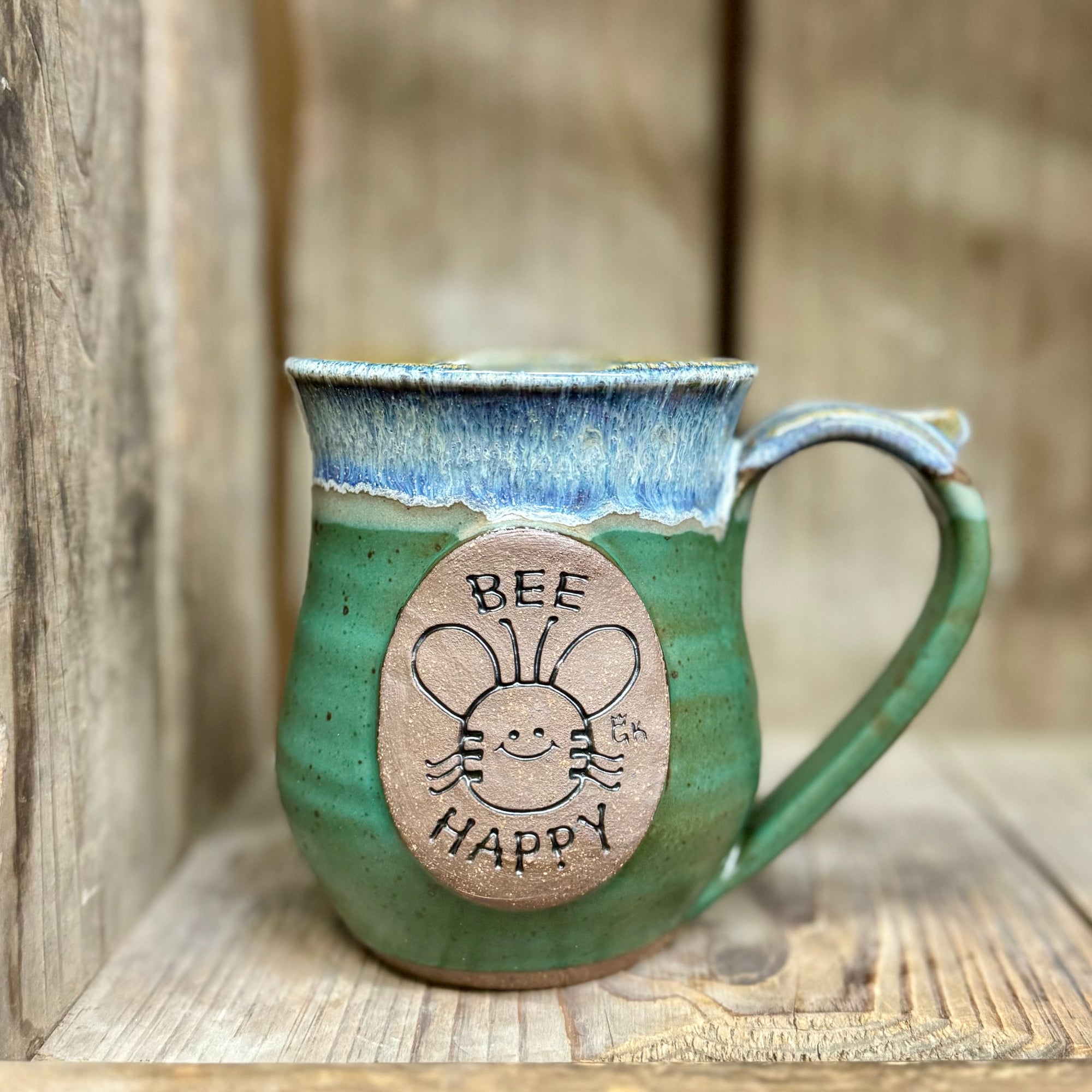 Bee Happy Mug {Field of Dreams}