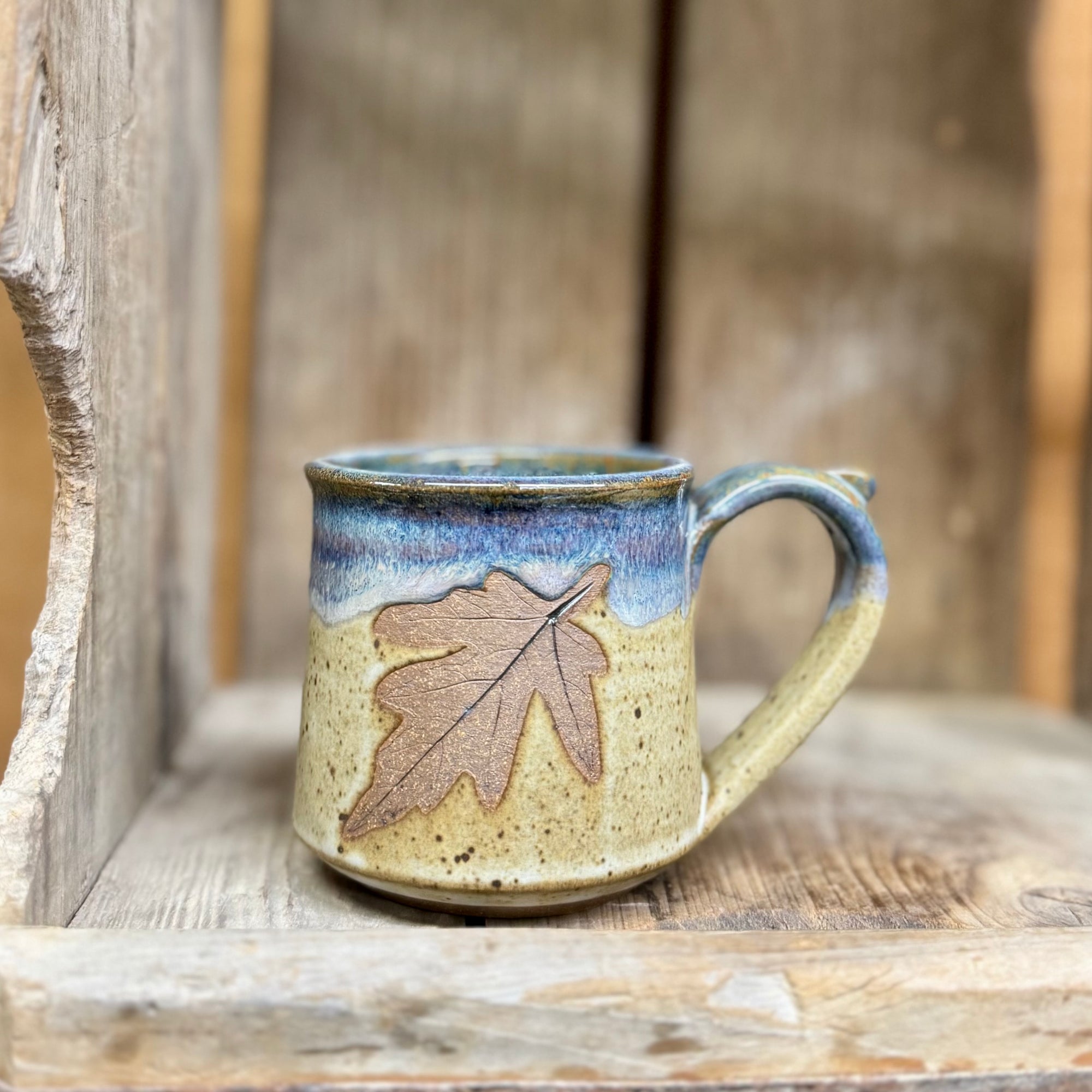 Leaf Mug {Beach}