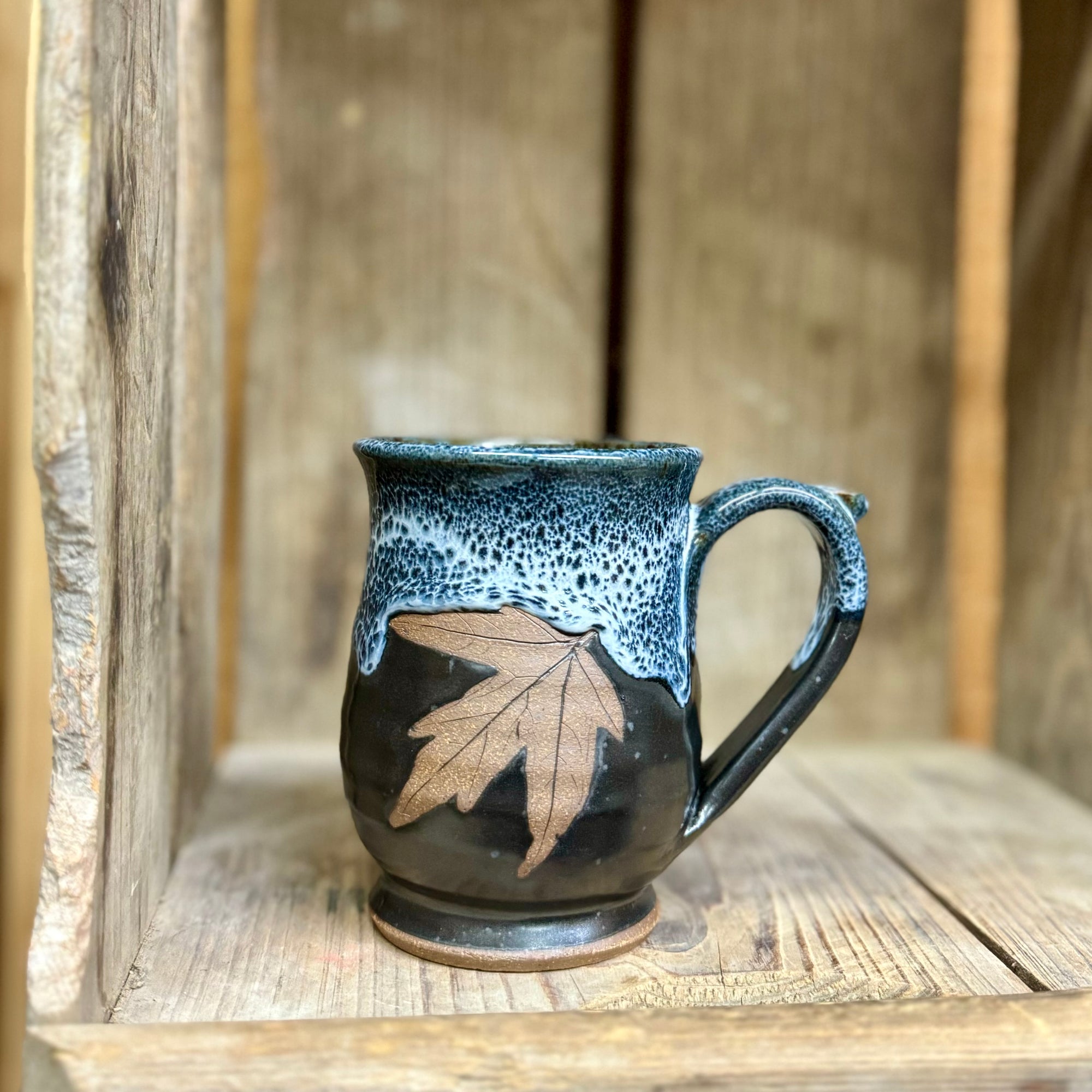 Fancy Leaf Mug {Galaxy}