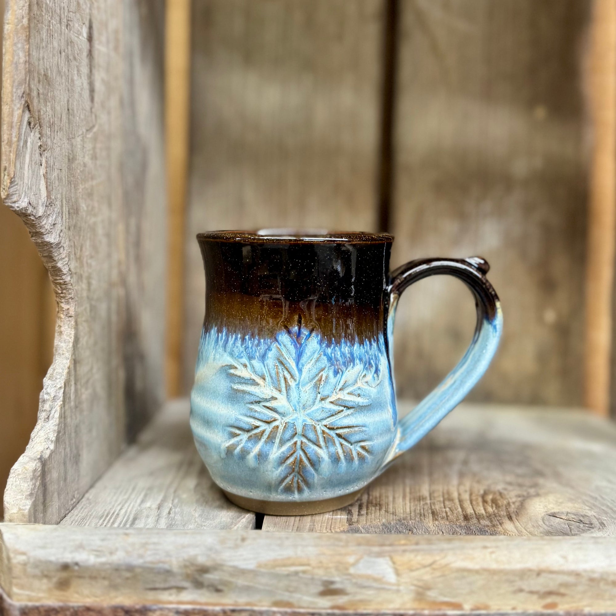 Snowflake Mug {Cascades Round}