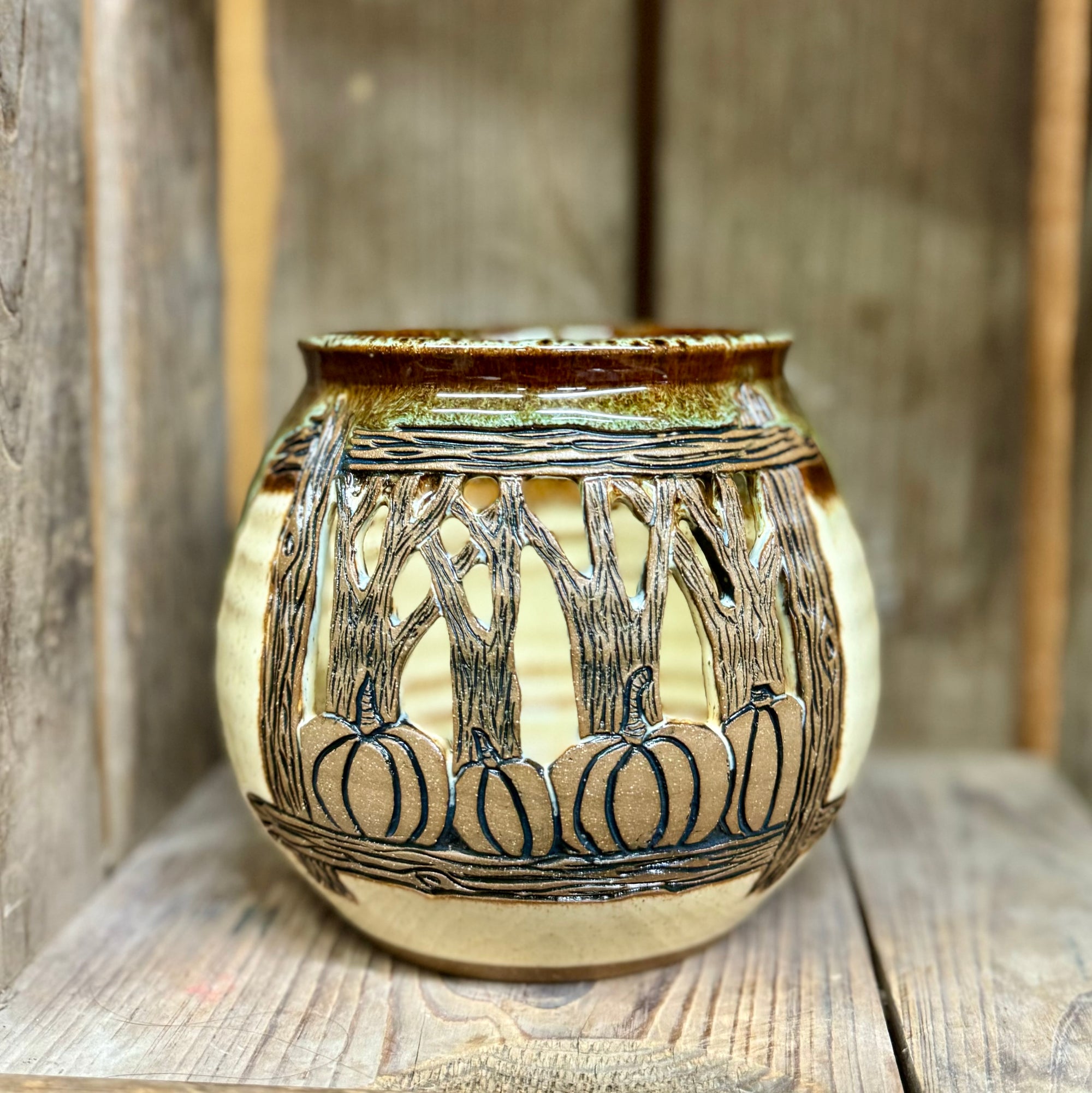 Pumpkin Patch Luminary {That’s My Jam}