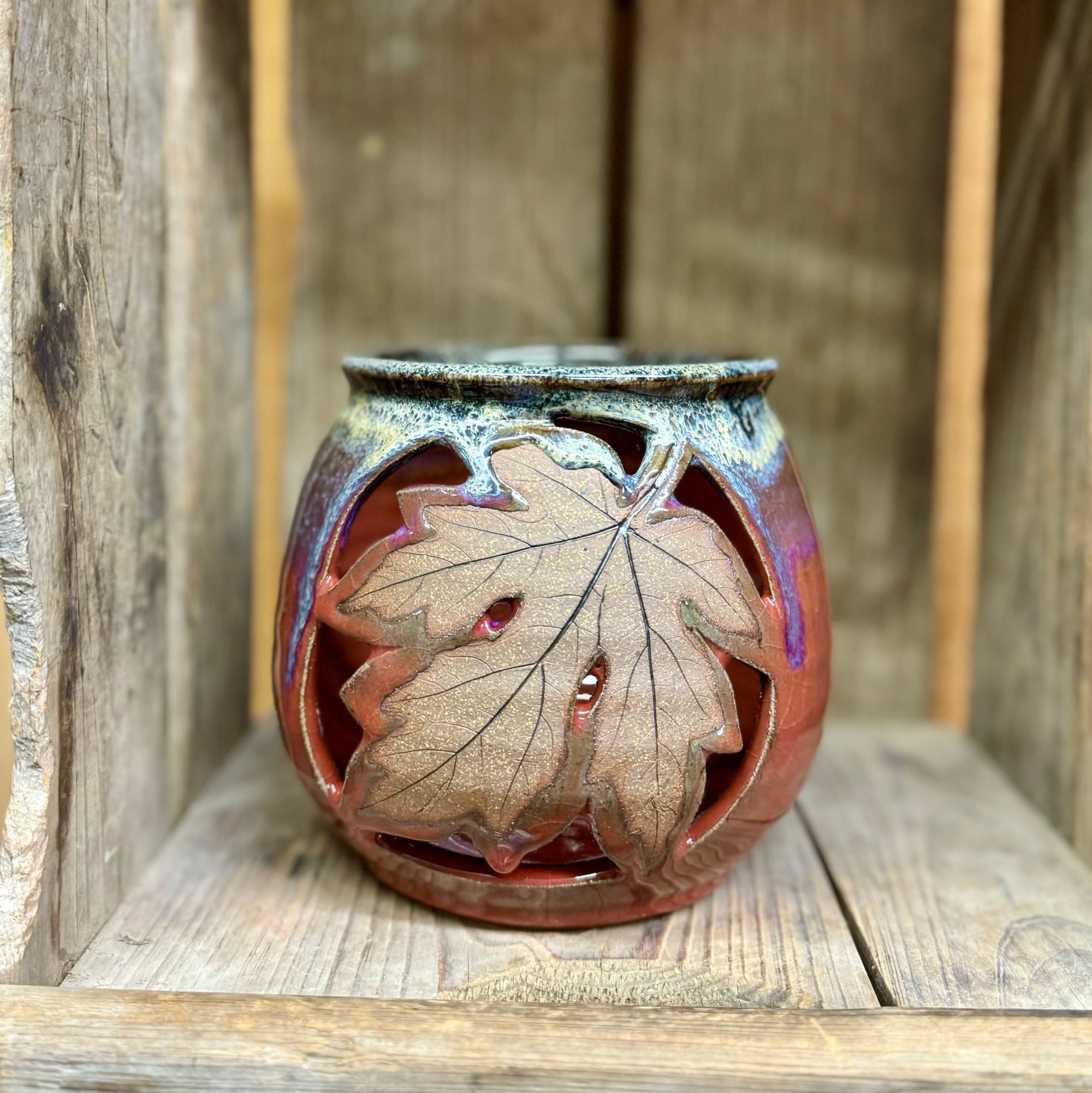 Leaf Luminary {Mountain}