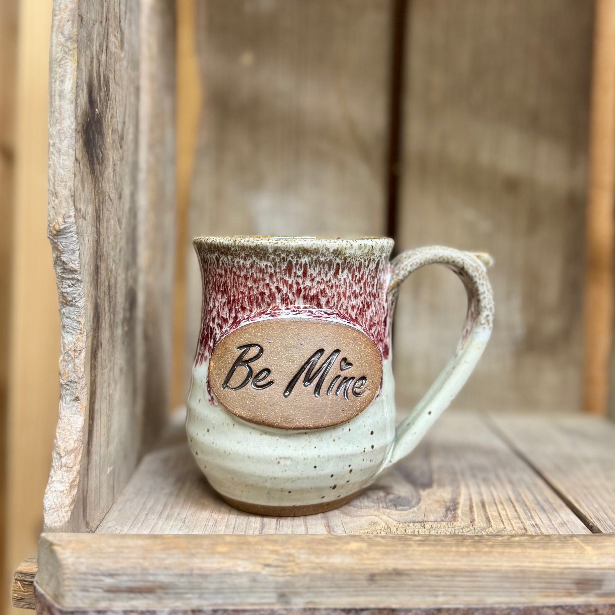 Be Mine Mug {White Chocolate Raspberry}