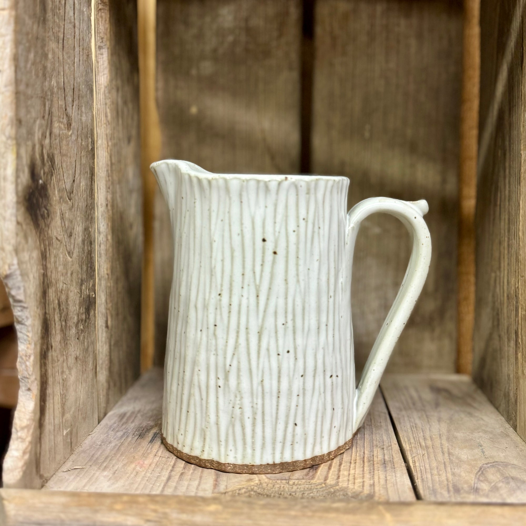 Appalachian Collection Pitcher {White Bark}