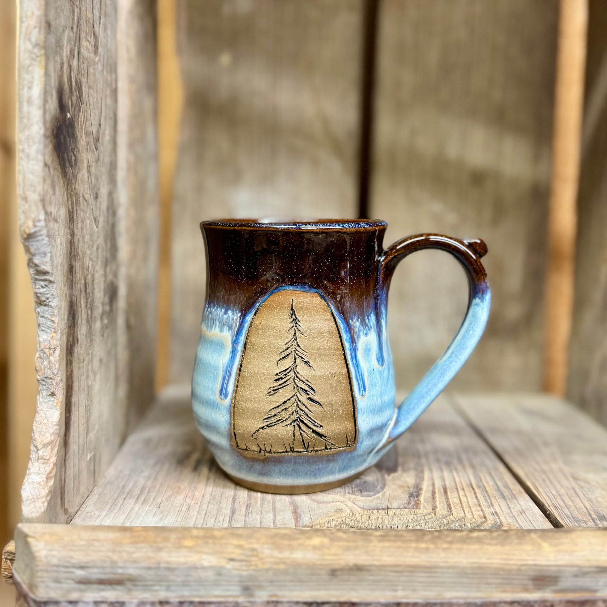 Tree Mug Round {Cascades}