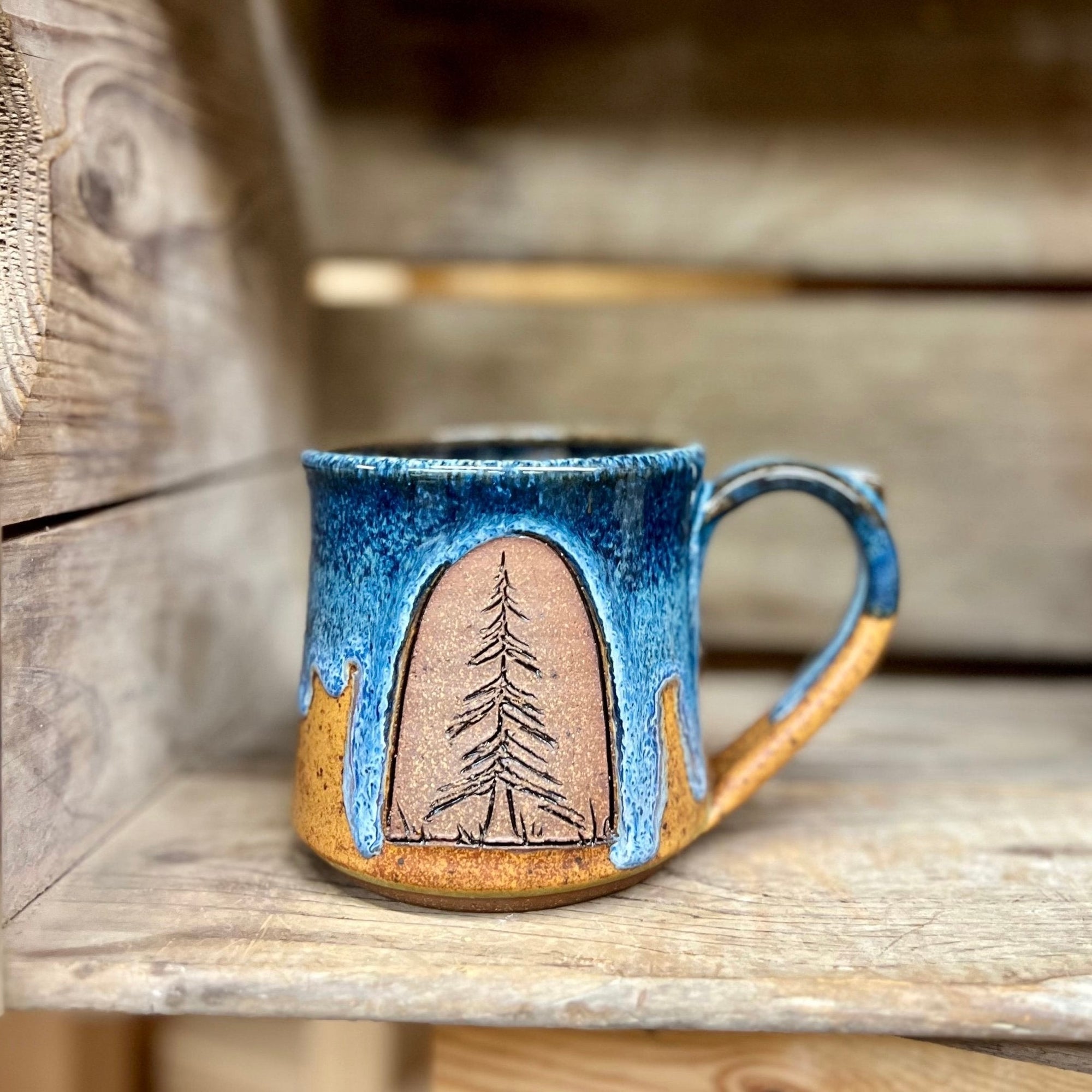 Tree Mug {Electric Storm}