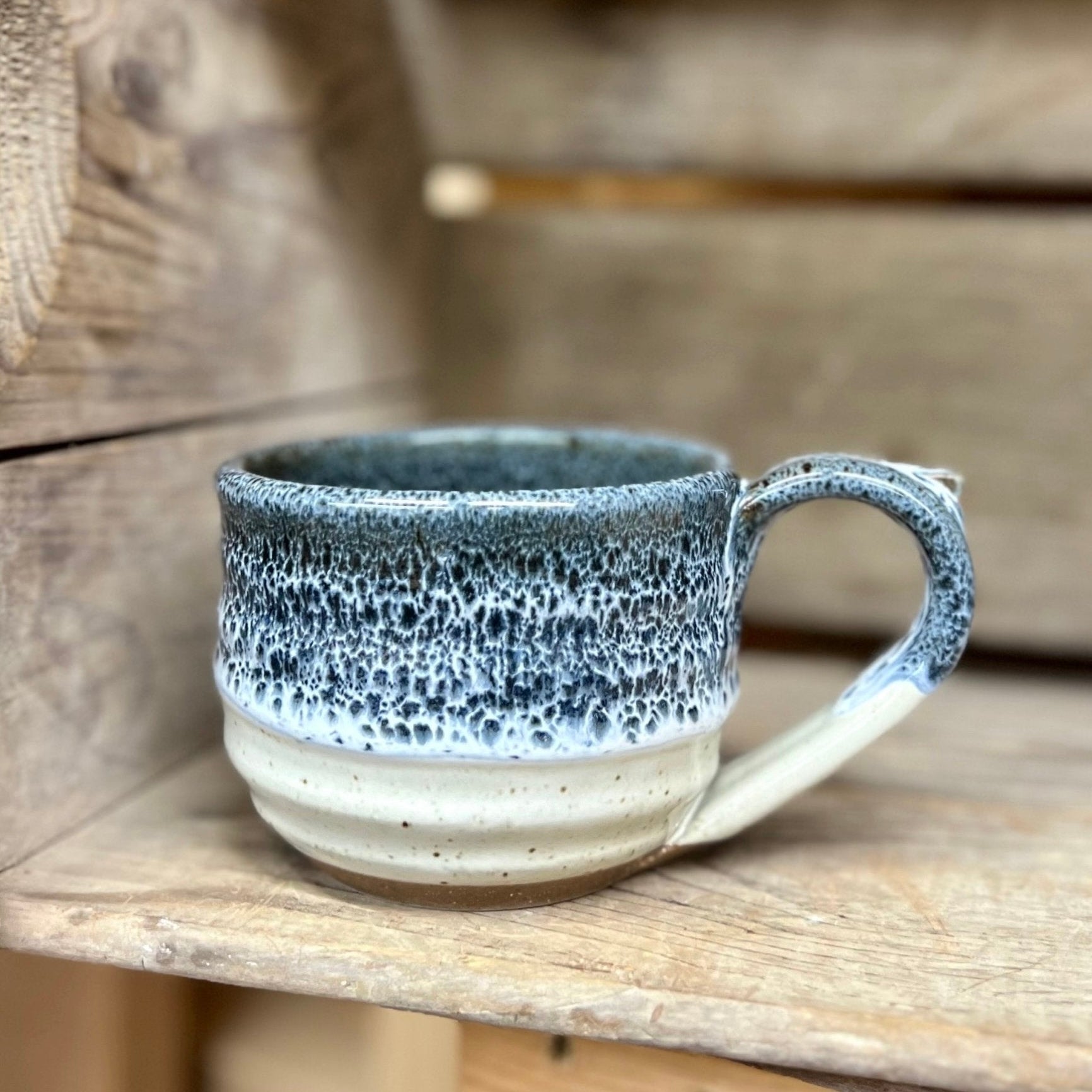 Cappuccino Mug {Blueberry}