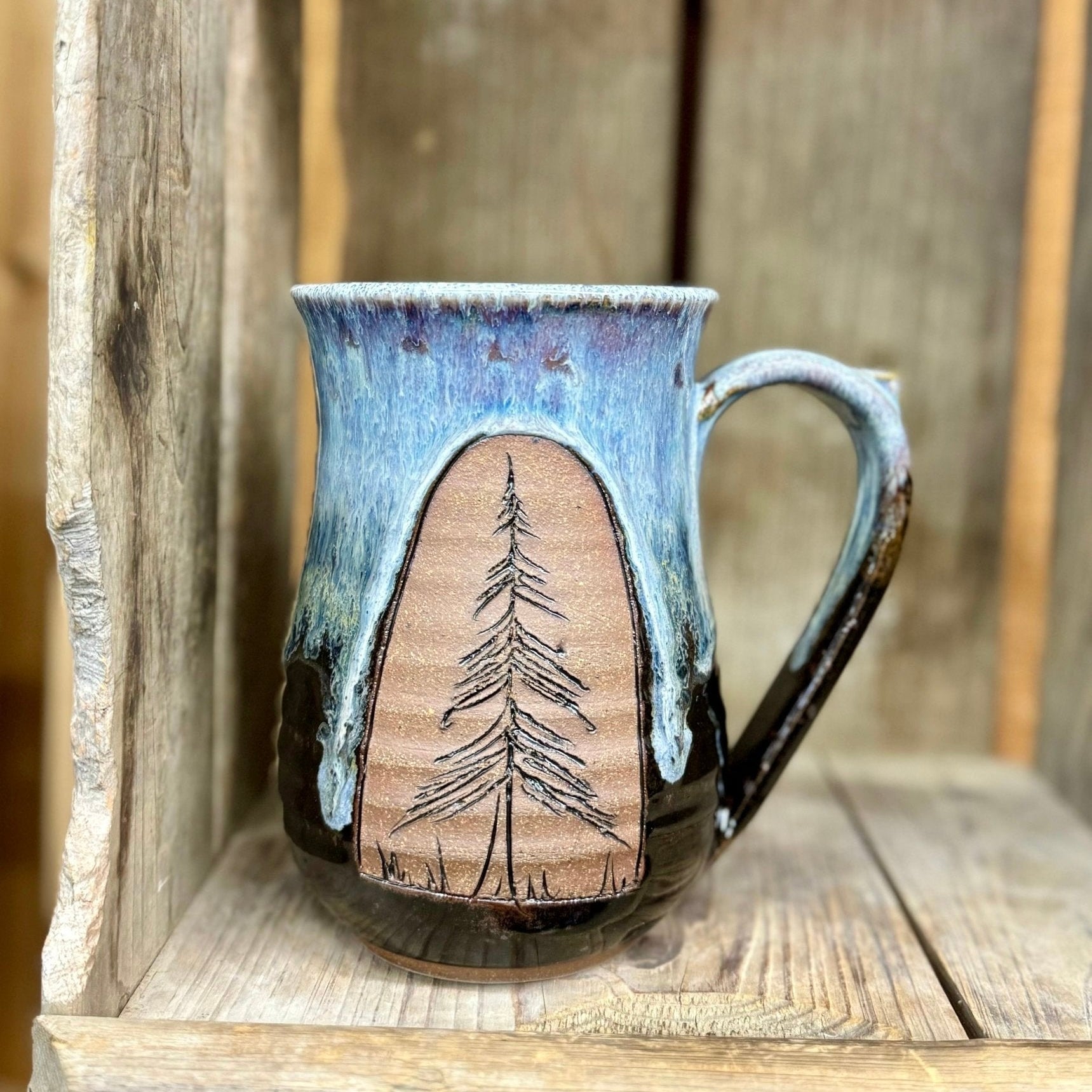 Tree Stein {Denim}