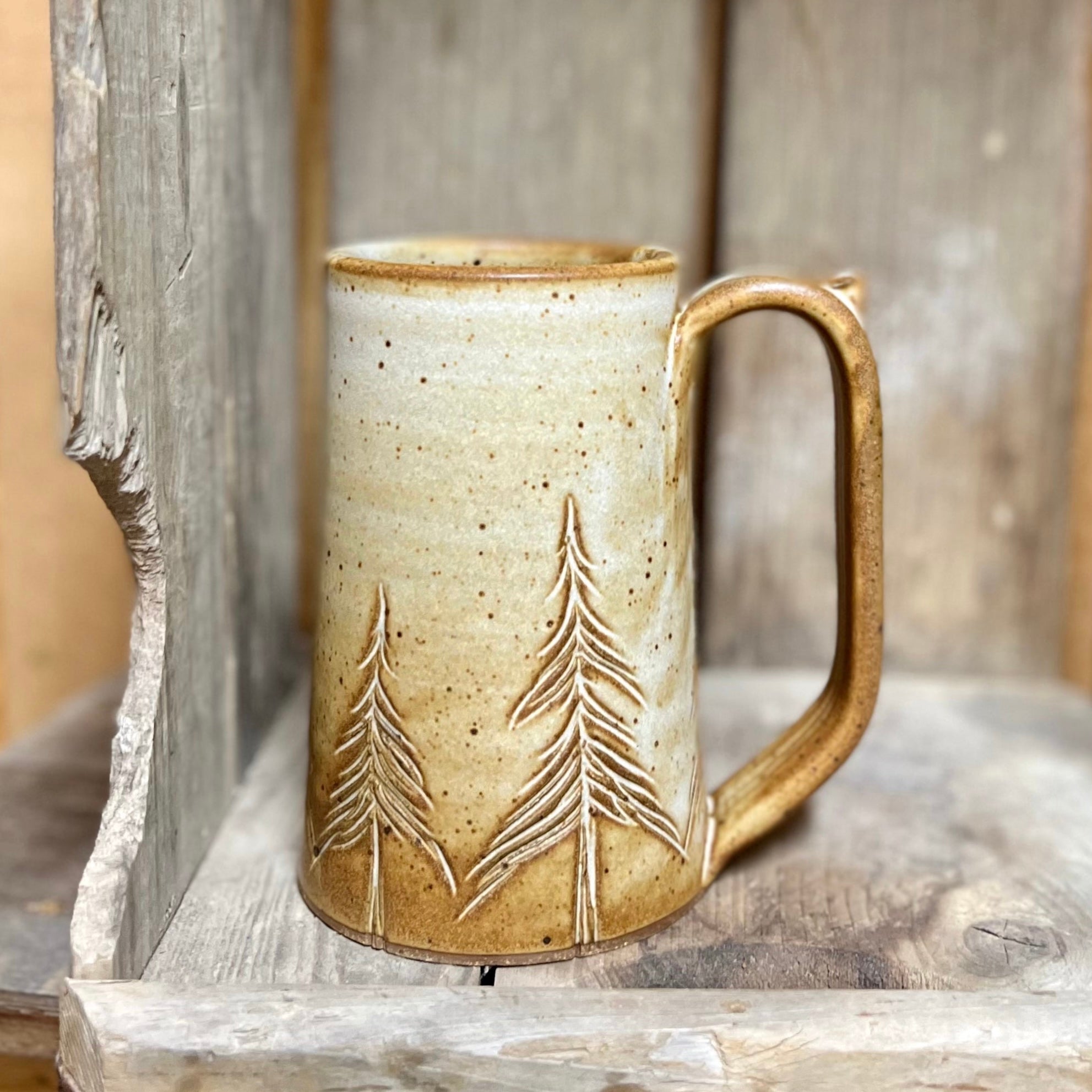 Appalachian Collection Stein {Stony Trees}