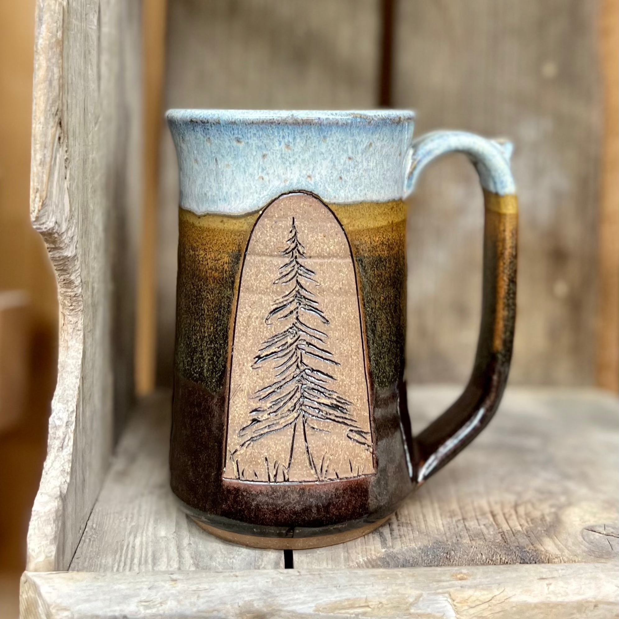 Tree Stein {Earth and Sky}