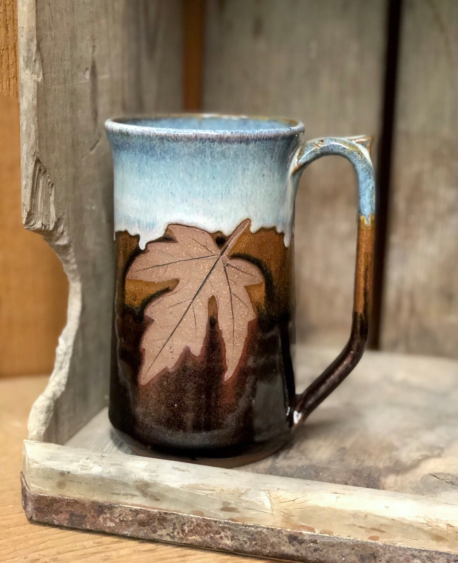 Leaf Stein {Earth and Sky}