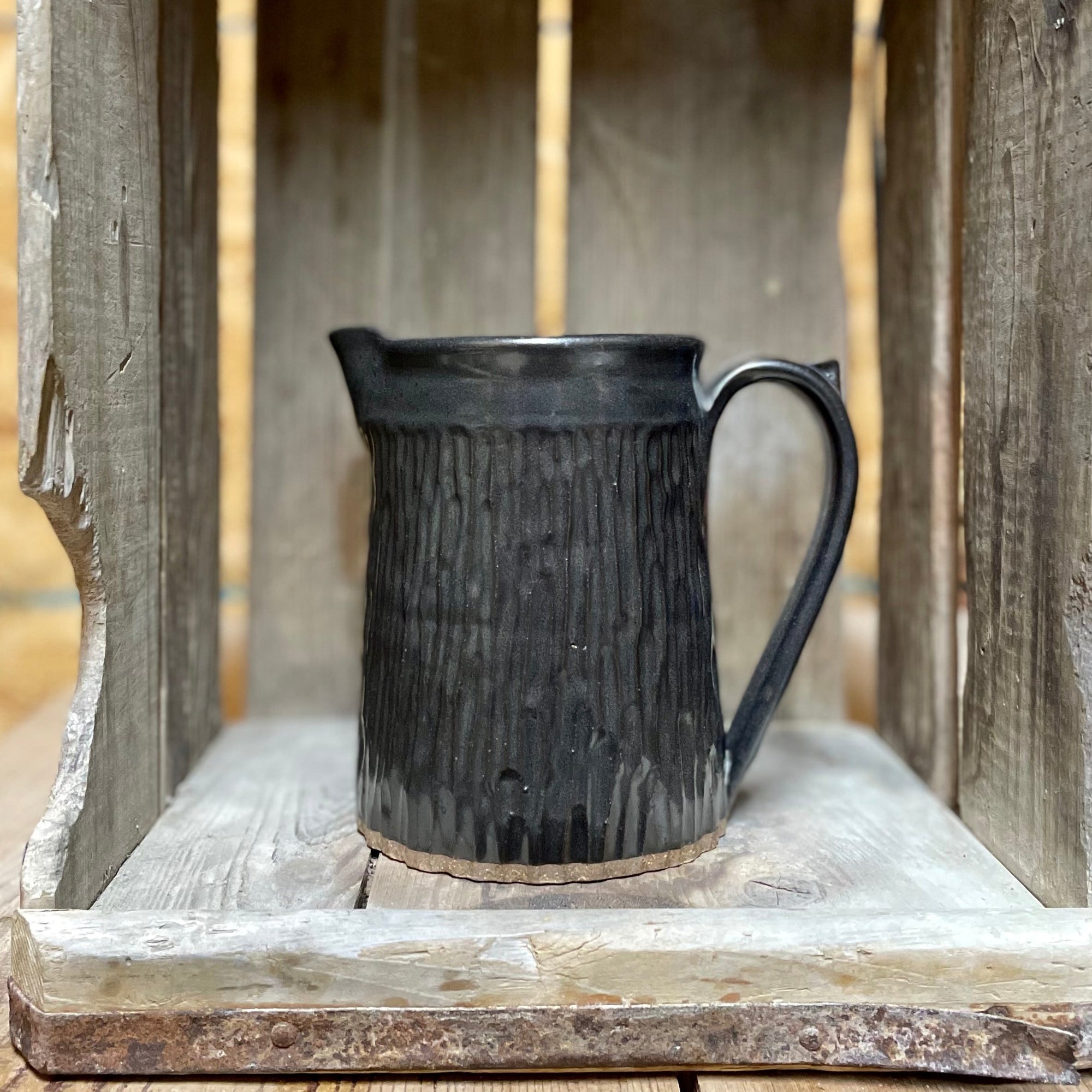 Appalachian Collection Pitcher {Black Bear Bark}