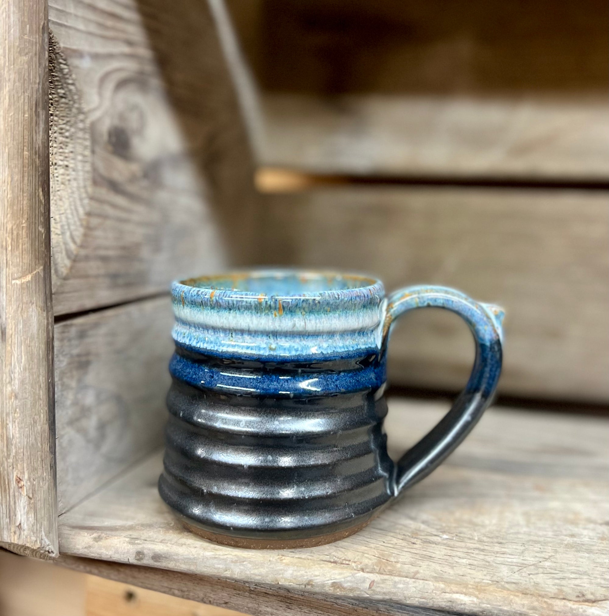 Elizabeth Mug {Denim}